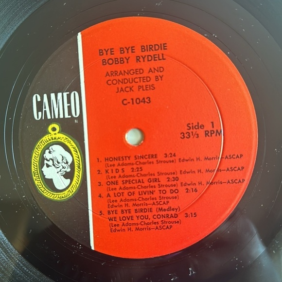 Bobby Rydell Bye Bye Birdie Vinyl Album 33 1/3 RPM - Picture 7 of 10